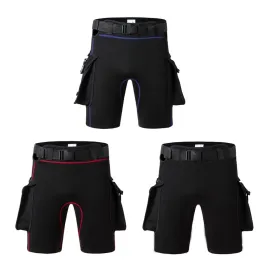 Shorts 2023 Moda Neoprene short shorts masculinos de protetor solar masculino com shorts de equipamento de mergulho profundo e elástico ajustável de peso shorts