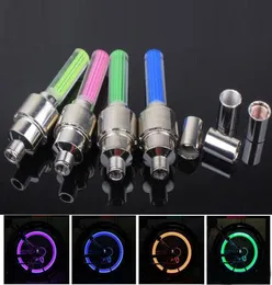 LED Flash Bike Wheel Lights Tire Wheel Valve Cap Light Bike Bicycle Motorcykel Bilhjul Ljus Däck bra aluminiummaterial LED CA4228073