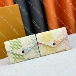 Portafoglio in pelle di alta qualità per donne designer Portafoglio pieghevole pieghevole Luxuria Porta di carta grande bola portafogli multi -carta