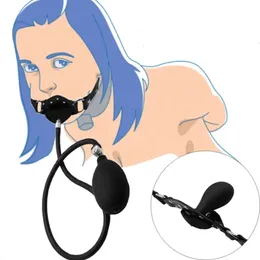 Mouth Gag Adjustable Ball Adult Games Flirting Fetish Roleplay BDSM Bondage sexy Toys For Women Couples No Vibrator For Women