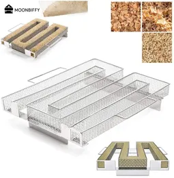 바베큐 연기 상자 콜드 발전기 스테인레스 스틸 그릴 그릴 흡연 바베큐 도구 액세서리 바바 코아 240415
