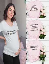 I039m hamile gömlek bebek duyuru tişört gebelik için tshirt gömlek giyim plussize kısa kollu hamile kadın5003787