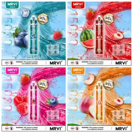 Vapes Disposable Puff Tornado 15000 MRVI Shisha 15K Puffing 24ML Prefilled Carts Mesh Coil DTL Vaping Style