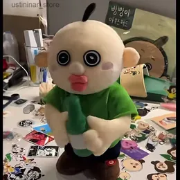 Fyllda plyschdjur 35 cm Singing Dancing Bangbang och Yuzhi Toys Soft Babies Electronic Plush Doll Funny Cartoon Anime Figure Toy Gifts for Kids L47