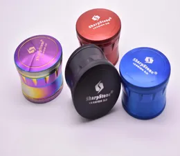 60 мм Большой бриллиант Zicn Rainbow Grinder Sharpstone версии 20 -емкость металлический металл.