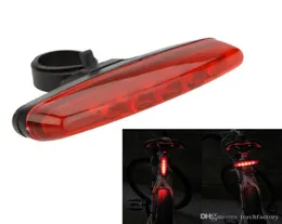 5 LED Super Bright Bright Bright Beal Light 7 Modes Light Bike Light مع قوس لدورة Seatpost Cycling Bicicleta Lamp Accessories8840416