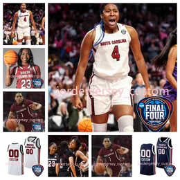 2024 Południowa Karolina Women Custom Basketball Jerseys Zia Cooke Aliyah Boston Ashlyn Watkins Chloe Kitts Destanni Henderson Gamecocks Women Basketball zszyta