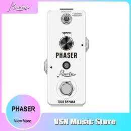 Guitar Rowin Guitar Phaser Pedal Analog Phase Effect Pedal For Electric Guitar 2 Modes With Mini Size True Bypass LEF313