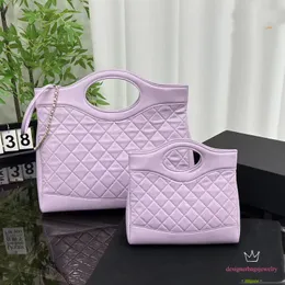 23a 31 Bags Luxury Dimbags Diamond Lattice Designer Designer Tote Bag Top Cowhide Retro Women's Midse's Gust Plouds Crossbod