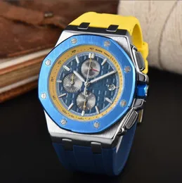 العلامة التجارية ساعة المعصم أزياء الرجال يشاهد كلاسيكيات Royaloak Quartz Wrist Watches AAA Modern Offshore Watche New Sports Wristwatche Chronograph Montre de Luxe