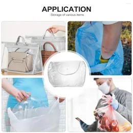 Sacchetti di stoccaggio sacche di polvere a prova di polvere borsetta trasparente guarnizione della borsa per la casa