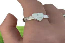 Herren Womens Designer Herzringe Hochwertiger Liebesgeformter Ring für Männer Luxusschmuck Verlobungs Geschenk Ringband Silberringe mit 8679672