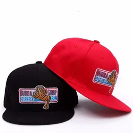 レトロ1994ババガンプエビ野球キャップブラック刺繍サマーハットメンキャップレディース帽子スポーツフォレストガンプ240327