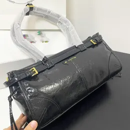 Soft Lux Long Handle Crossbody Bag Luxury Designer Top Layer Cowhide Handbag Retro Underarm Bag Fashionable One Shoulder Versatile Black Bags