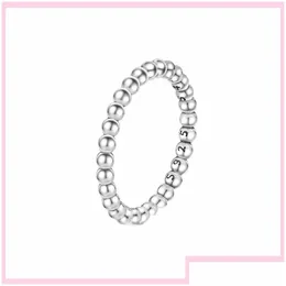 Pierścienie 925 Sier Women Fit Ring Oryginalny serce korona moda Rainbow Princess Anillo zaręczyny upuszczenie biżuterii DH9EW