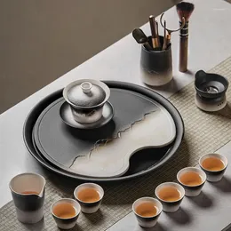 مجموعات Teaware Sets Porcelain Complete Tea Set Ceremony Taildance Luxury Tools التقليدية Concunto de Cha Gift Wsw40xp
