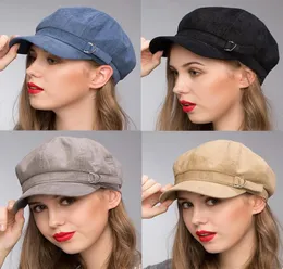 الوقوف Focus Women Cabby Baker Boy Gatsby Women Hat Newsboy Cap Fashion Lurex Corduroy Fall Winter Spring Black Blue Gray CA7512442