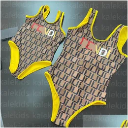 One-Pieces-Eltern-Kinder-Sets Eltern-Kind-Badebekleidung Designer Baby Kids Badeanzug Frauen Schwimmdresse Mädchen Schwimmkostüm One Stück f lassen otil8