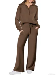 Женские брюки с двумя частями женщины 2 наряды Sweet -Suit 2024