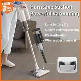 Cleaning Brushes USB Rechareable 5 in 1 Wireless Handheld Vacuum Cleaner Home Floor Cleanin Machine With Water Tank Home Car Vacuum Cleaner L49