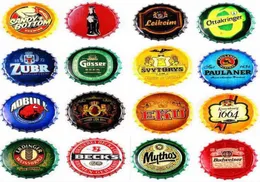 Beer Metal Bar Poster Corona Extra Vintage Round Tin Sign Bottle Cap Design Beer Cap Metal Craft For Bar Restaurant Coffe Shop LXL8596466