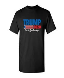 Erkekler Donald Trump T Shirt S3XL FCK Duygularınız Gömlek Pro Trump 2020 Tshirt Trump Hediyeleri CNY19824900458