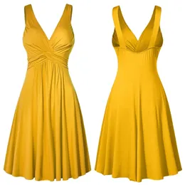 Plusowe sukienki z procą rozmiarów sukienki Slim Flare Sukienki Kobiety koktajlowe sukienka koktajlowa Suknia retro vestdos de fiesta żeńska sundress 240415