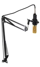 NB35 Erweiterbares Aufzeichnungsmikrofon -Ständer -Suspensionsboom -Scherenhalter mit Mikrofon -Clip -Tabelle Montageklemme No Mic B4702746