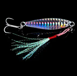 Высококачественный 3D Eye Fishing Lure Lure Luers Peafe Feemble Feemble 6 Colors 60mm15g6 Hook2917438