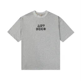 Fafashion Дизайнерские рубашки печатные мужчина хлопок повседневной футболки с коротким рукавом уличная одежда роскошные футболки M-3XL A6