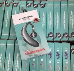 S109 Bluetooth Earphones Trådlösa hörlurar Örkrok med Mic Hands Business Driver med detaljhandelspaket DHL3611368