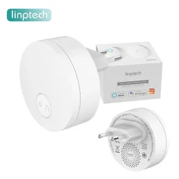 Produkter Linptech WiFi SelfPowergenererande trådlös dörrklockarbete för Mijia App Smart Control Memory Funktion AC 110240V