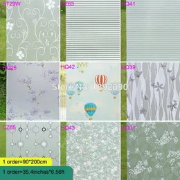 Window Stickers 45/60/90 400cm Waterproof Frosted Opaque Glass Film Privacy Self-Adhesive Home Decor PVC Toilet Bathroom