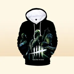 Men039s Bluzy Bluzy 3D Drukuj Dead by Daylight śmierć nie jest ucieczką unisex ubrania menwomen039s długie rękawy stre4835325