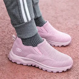 Casual Shoes Without Strap Stora dimensioner Kvinnor Sneakers White Vulcanize Colored Silver Boots Sport Chassure Vintage Comfort