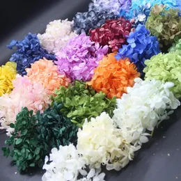 Dekorative Blumen 5G/Los Eternal Hortensie getrocknete Blume natürliche frische Köpfe für DIY -Nägel Kerzenepoxidheizkette Halskette Material