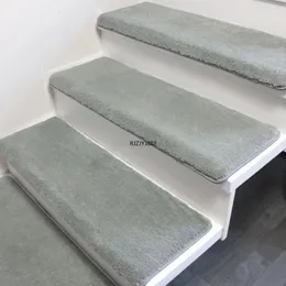 Mattor 18mm förtjockad trappsteg Mattlimfri självhäftande europeisk matta i mattan