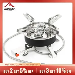 Wididea Camping Tourist 8800W Gas fogão cozinheiro portátil Furno portátil Piquennic Barbecue Suprimentos de turismo ao ar livre 240327