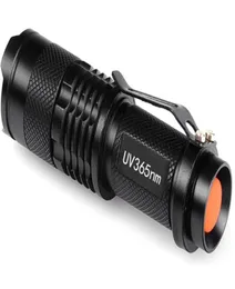 3W UV 365 -нм Светодиодный фонарик светофорел.