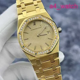 AP Machinery Wrist Watch Royal Oak Series Womens Original Diamonds Date Display 34mm Quartz Movement Watch