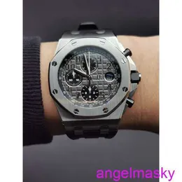 Famous AP Wrist Watch Royal Oak Offshore Series Precision Steel Automatic Mechanical Watch Mens 26470So Time Luxury Watch 26470ST.OO.A104CR.01 Cronógrafo