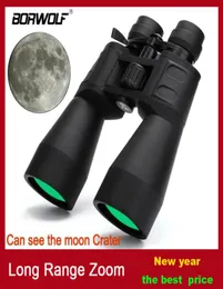 Borwolf 10380x100 Hög förstoring Långt räckvidd Zoom 1060 gånger jakt Teleskop Binoculars HD Professiona ZoomHello53435522397253