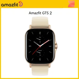 시계 Amazfit GTS 2 Smartwatch 5ATM 방수 AMOLED 디스플레이 IOS Android 용 긴 배터리 수명 스마트 워치