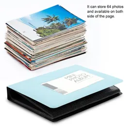 64 kieszenie 3 -calowe Mini Instant Memory Photoage Album Picture Uchwyt prezentu FuJifilm Instax Instant Picture Case