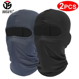 Berets 2PCS Quick Drying Balaclava Hat Men Breathable Full Face Mask Sport Hiking Camping Outdoor Bicycle Hemlet Liner Beanies Hood Cap