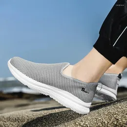 Sıradan Ayakkabı Erkekler Loafers Işık Yürüyüş Nefes Alabilir Yaz Rahat Spor ayakkabıları Zapatillas Hombre Artı Çift