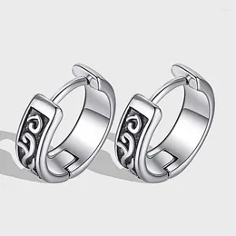 Stud Earrings Stainless Steel Ear Studs Retro Fashion Boy Girl Simple And Versatile Trend Party Jewelry Pendientes Woman Man Gift