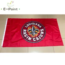 Ina Ragin 'Cajuns Bandeira 3*5ft (90cm*150cm) Bandeiras de poliéster Decoração de bandeira voando Home Garden Flagg Gifts Festive