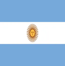 3x5fts 90x150cm Argentina Flag Polyester Banner för inomhusut utomhusdekoration Direktfabrik Whole2961250