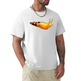 Tops cerebbe da uomo T-shirt Banana Slug Custoghi di grandi dimensioni Progetta i tuoi vestiti estetici kawaii